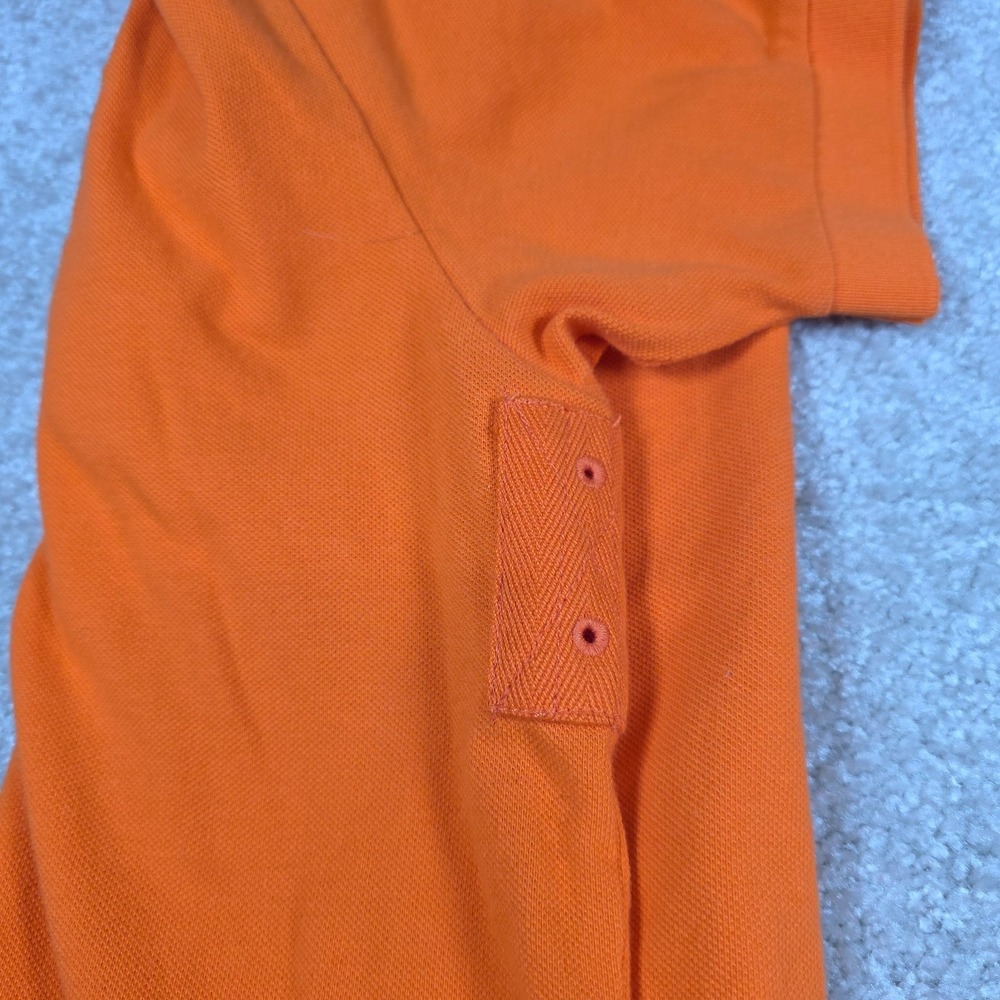 Ralph Lauren Polo Shirt Mens Size L Orange Short Sleeve Classic Fit Outdoor - Picture 10 of 13